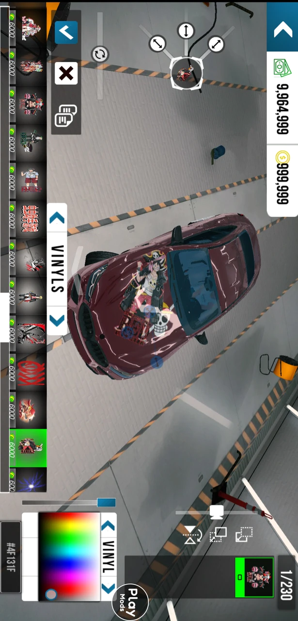 Скачать Car Parking Multiplayer MOD APK v4.8.9.1.9 (Меню модов/Окрашенная  версия One Piece) для Android