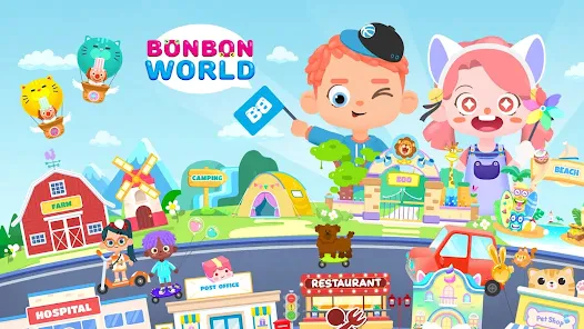 ألعاب عالم حياة BonBon للأطفال(Unlimited Money) v0.41_playmods.net