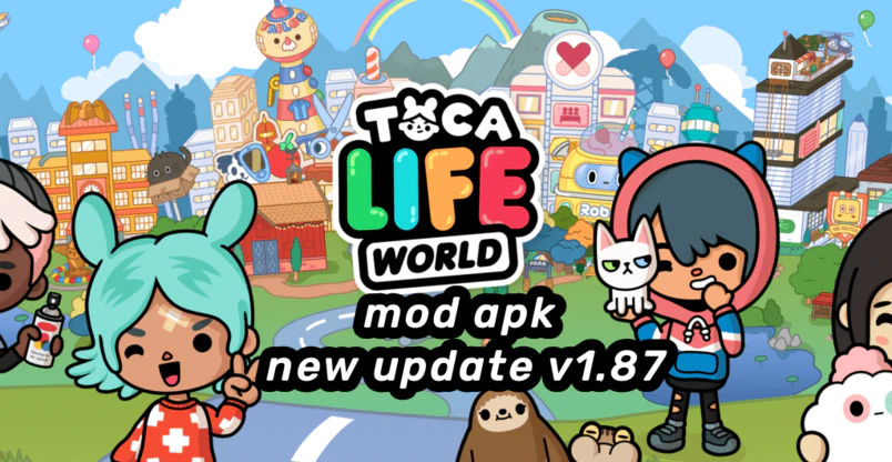 Toca Life World(Schalte alle Geschenke frei)(Mods inside) v1.87_playmods.net