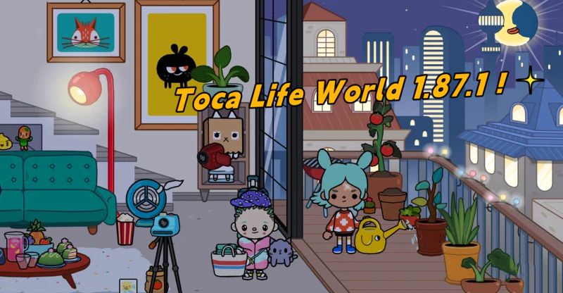 Toca Life World(Schalte alle Geschenke frei)(Mods inside) v1.87.1_playmods.net