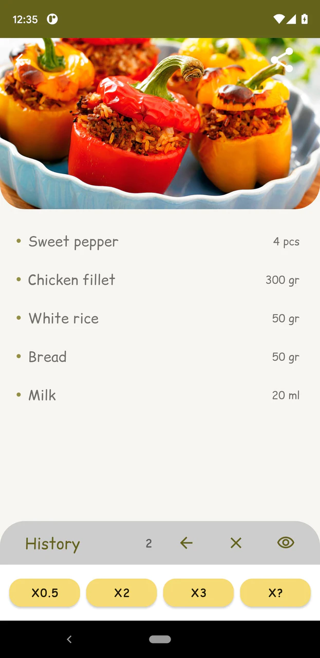 Скачать Калькулятор рецепта – CookBook APK v5.4 для Android