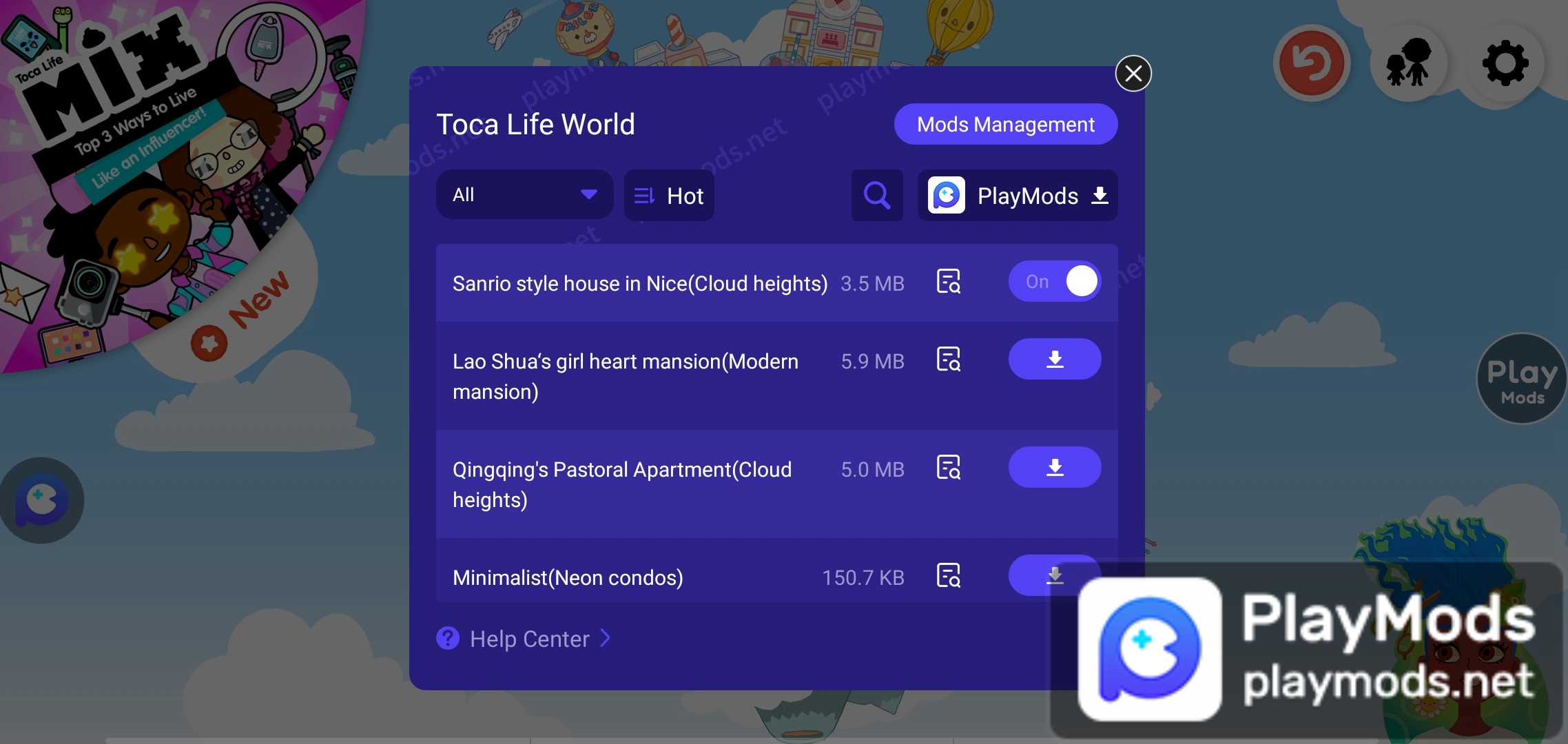 Toca Life World Mod Apk v1.54 New Update Get Sanrio Style House For