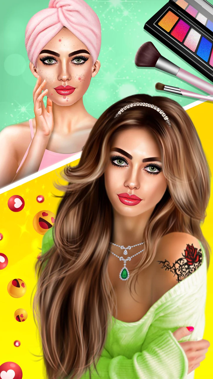 Скачать Модная кукла макияж игра APK v1.0.19 для Android