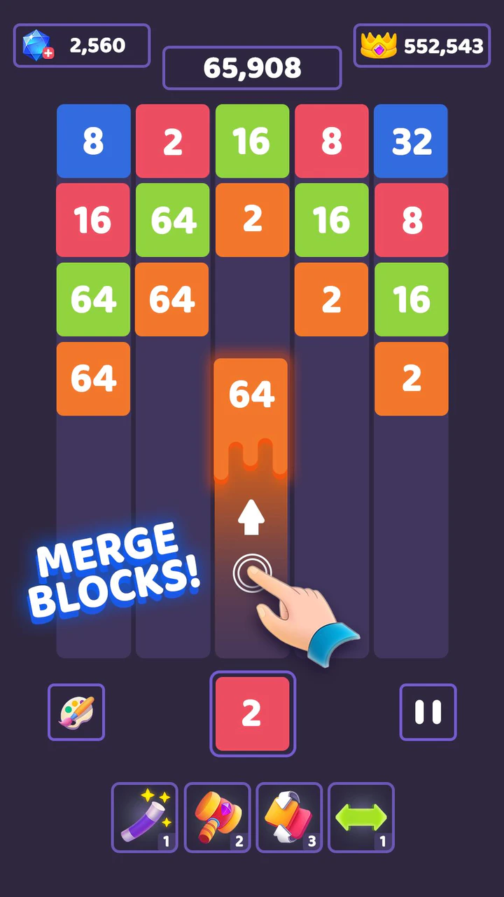 Скачать Merge Block Number Puzzle Game APK v0.0.7 для Android