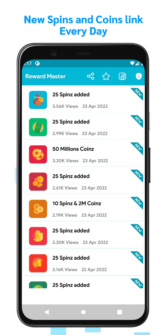 Скачать Spin Link for Coin Master Spin APK v2.1.0 для Android