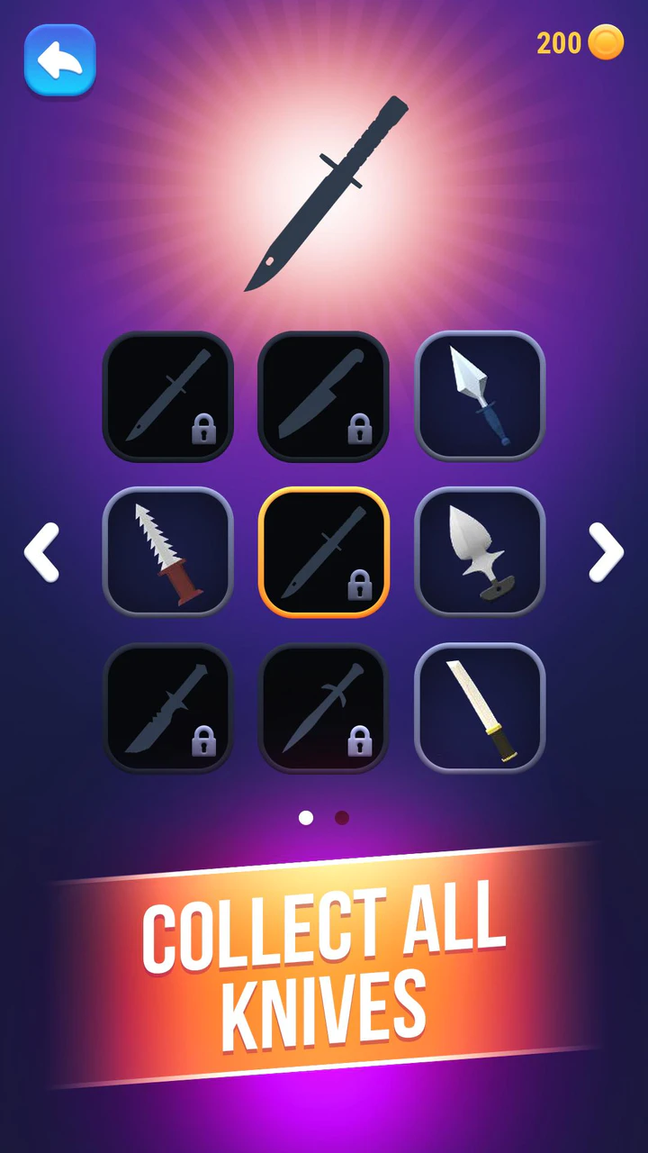 Скачать Knives out 3D. Кидай ножи MOD APK v1.93 для Android