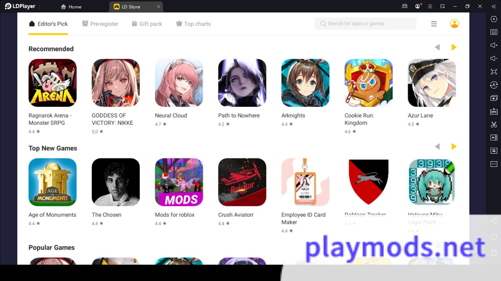 LDPlayer is the best Android emulator that allows you to play mobile games on a PC