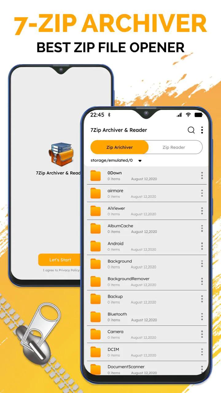 Скачать Zip RAR File Extractor MOD APK v1.0.10 для Android