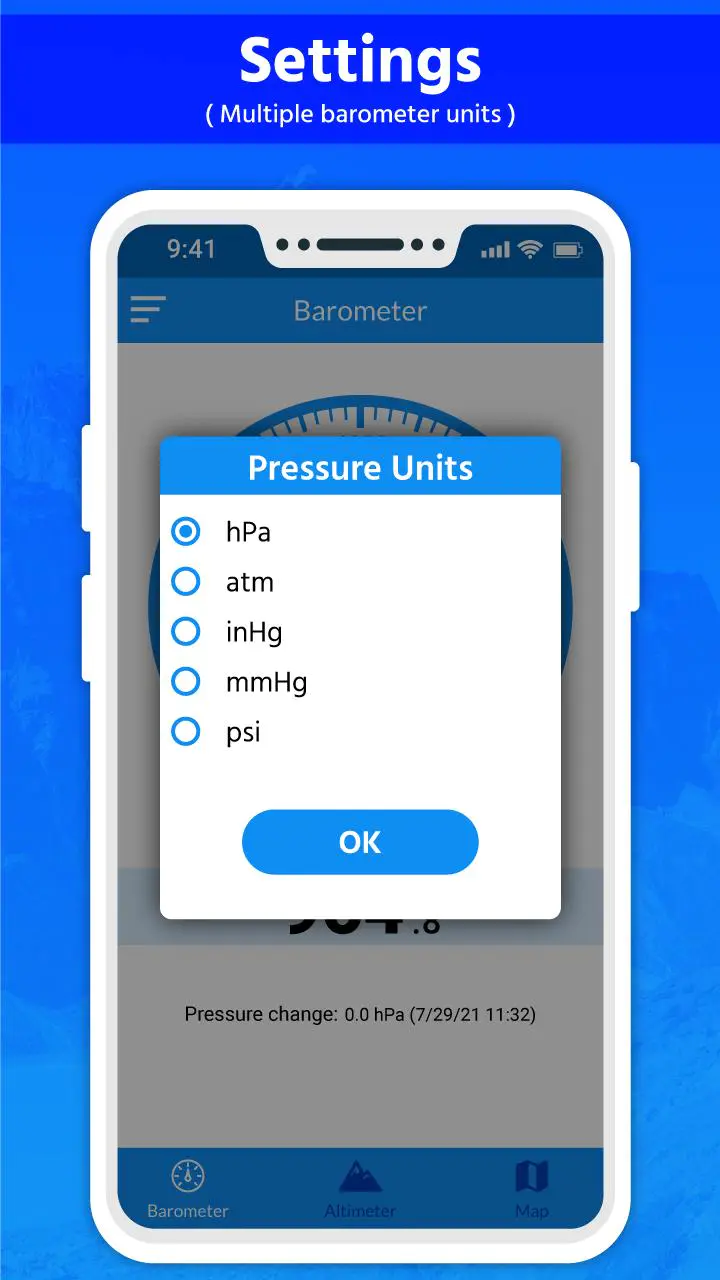 Скачать Точный барометр и высотомер MOD APK v4.0 для Android