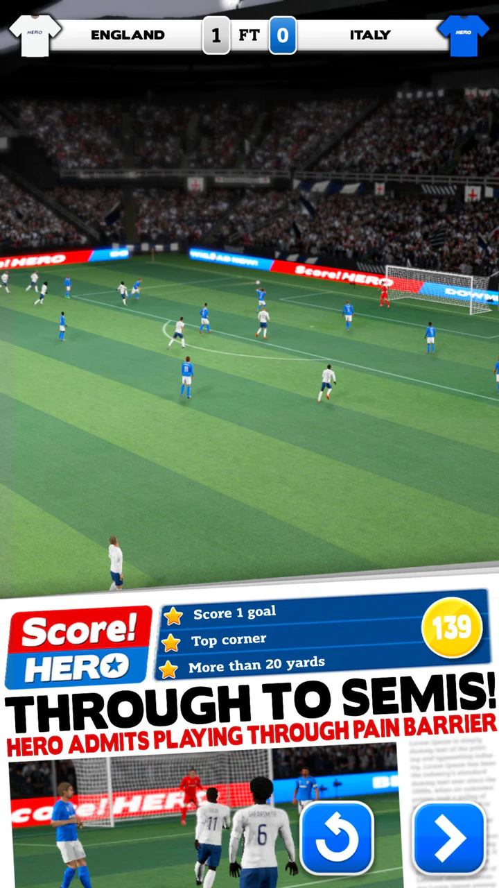 Скачать Score! Hero APK v3.21 для Android