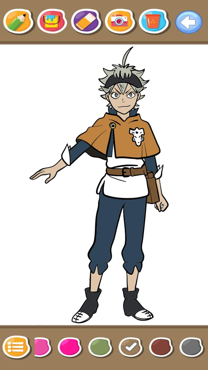 Скачать Black Clover Coloring Anime APK v2.0 для Android