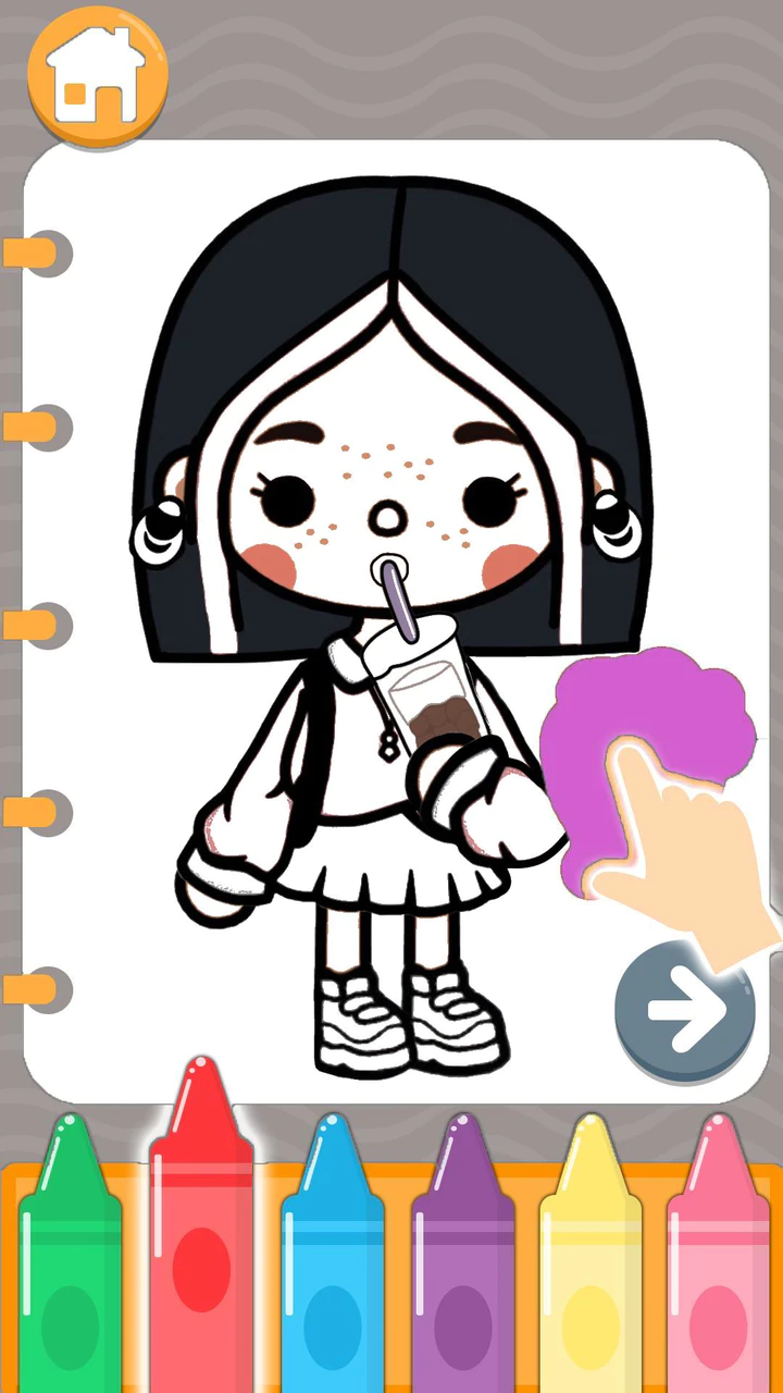 Скачать Toca boca Drawing Book APK v8 для Android