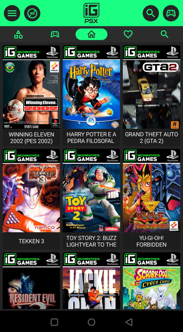 Скачать IGAMES PSX MOD APK v0.9.9.6 для Android