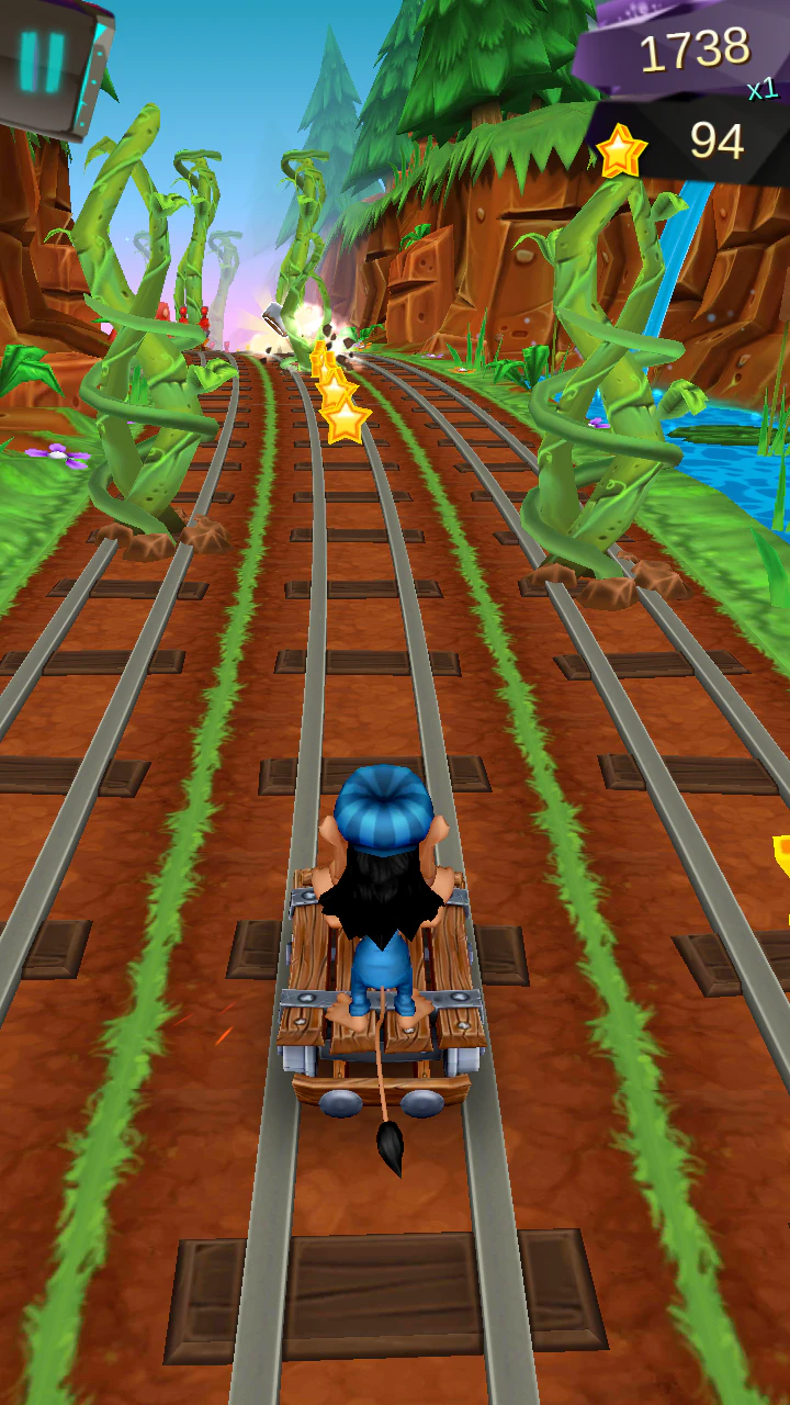 Скачать Hugo Troll Race 2: The Daring Rail Rush MOD APK v2.0.7 для Android