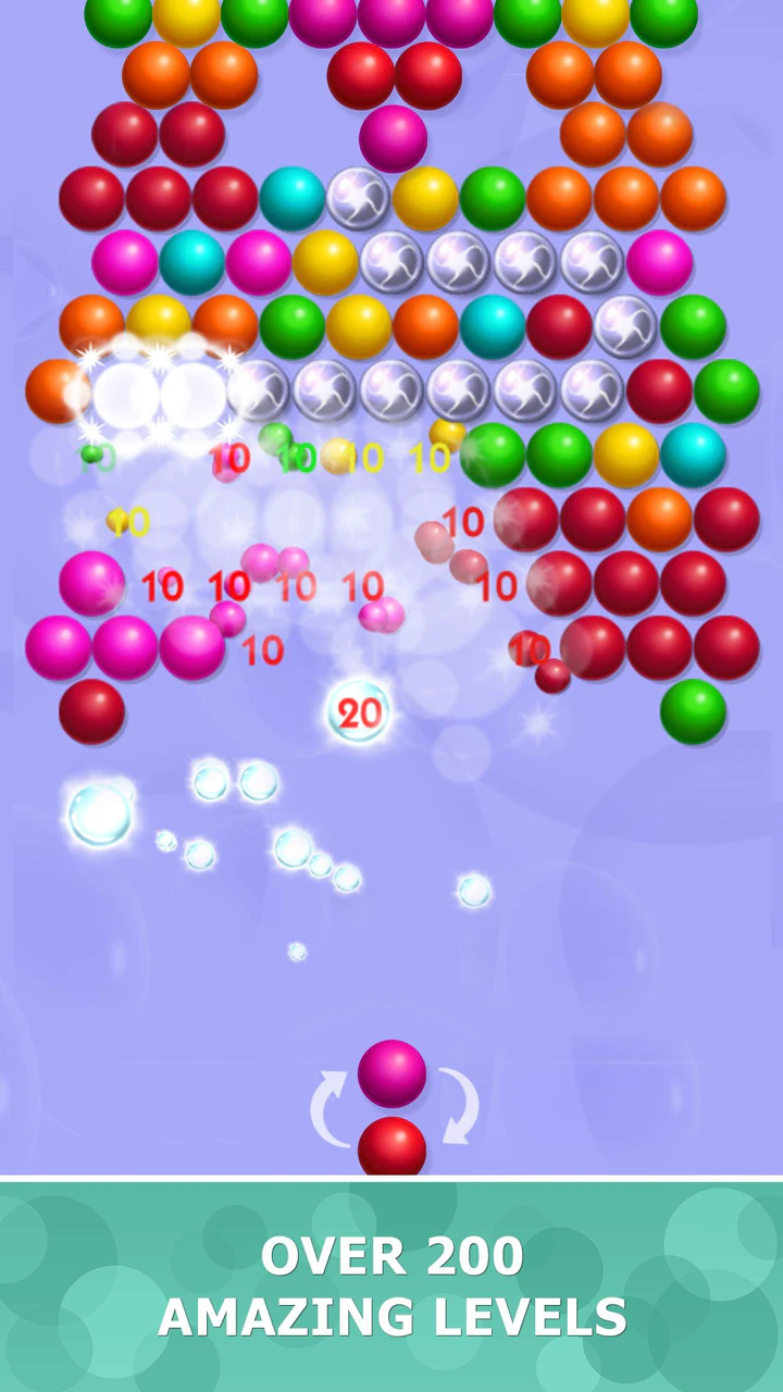 Скачать Bubblez: Magic Bubble Quest MOD APK v5.6.31 для Android