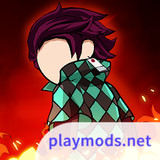 Stick Demon Shadow Fight (Unlimited Money) - playmod.space