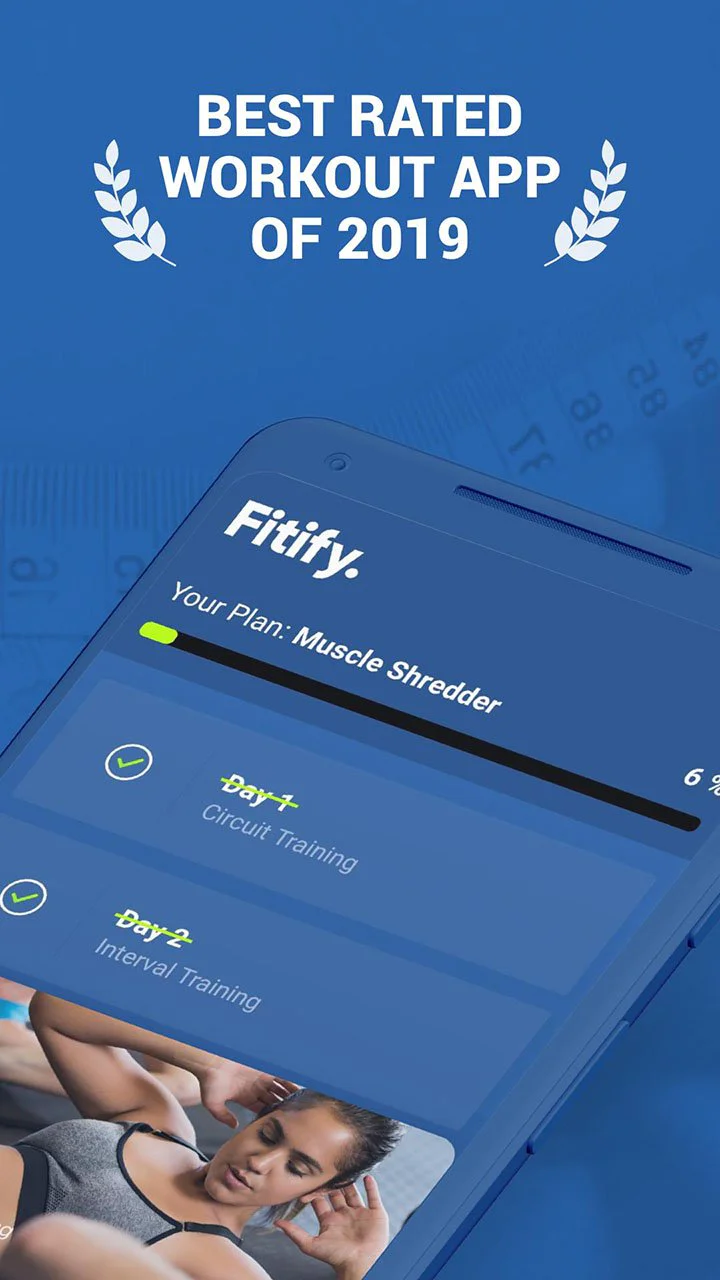 Скачать Fitify: Фитнес тренировки дома MOD APK v1.33.2 (Против) для Android