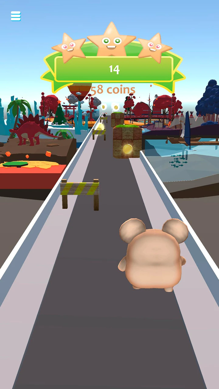 Скачать Бегалки Хомяк - Kawaii Run APK v150 для Android