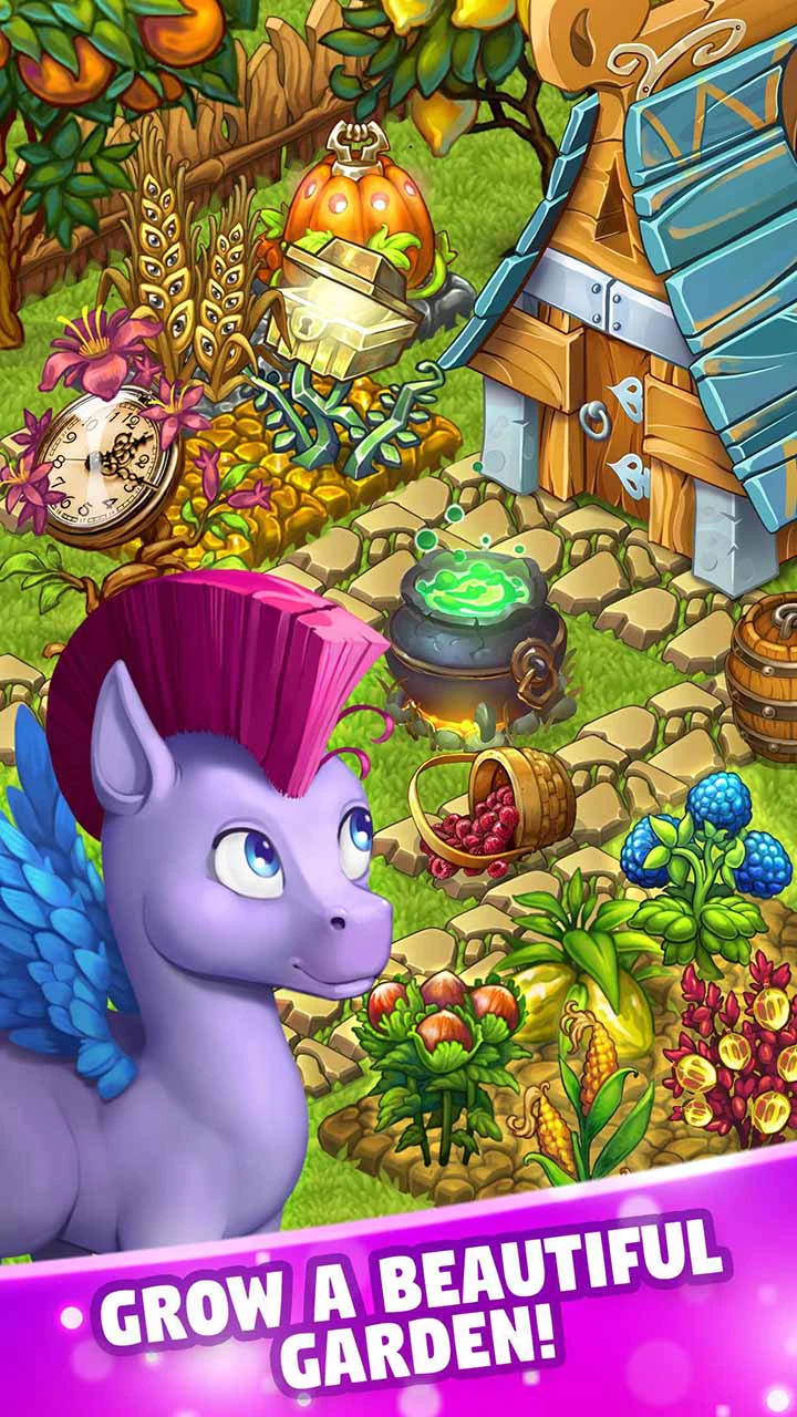 Скачать Fairy Farm MOD APK v3.0.3 (Неограниченное количество монет) для  Android