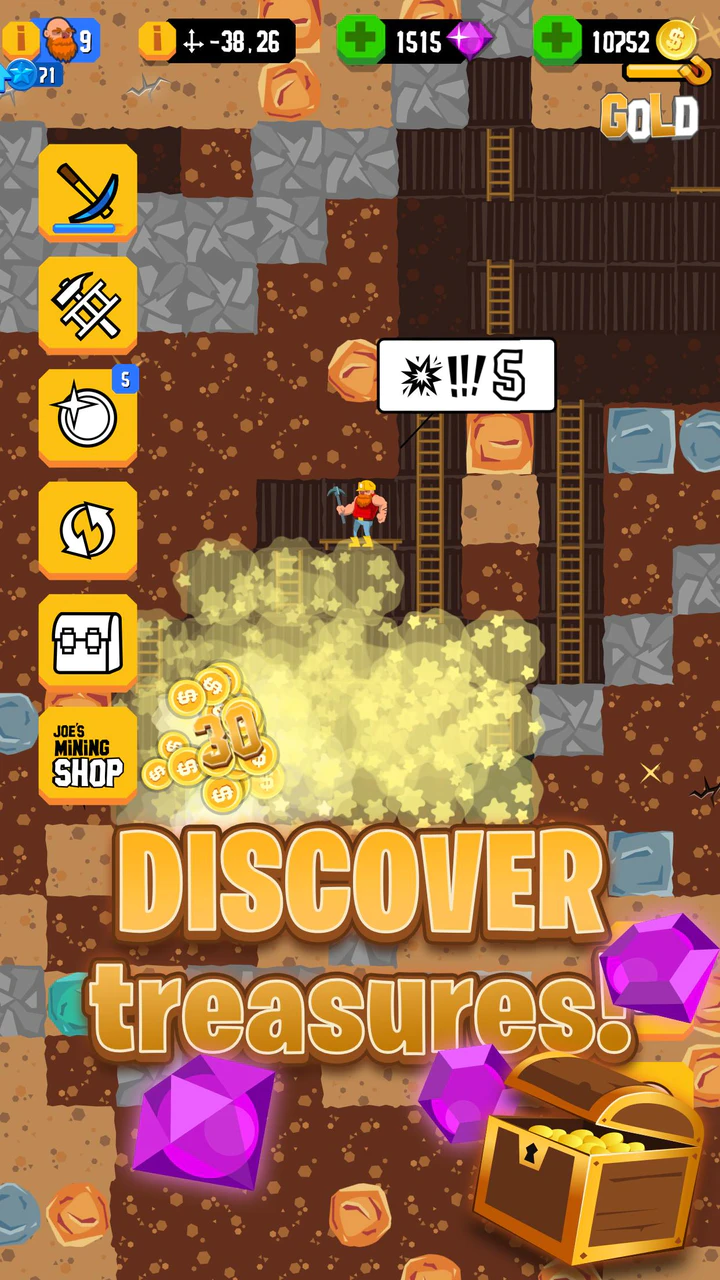 Скачать Gold Digger FRVR - Mine Puzzle MOD APK v2.8.7 для Android