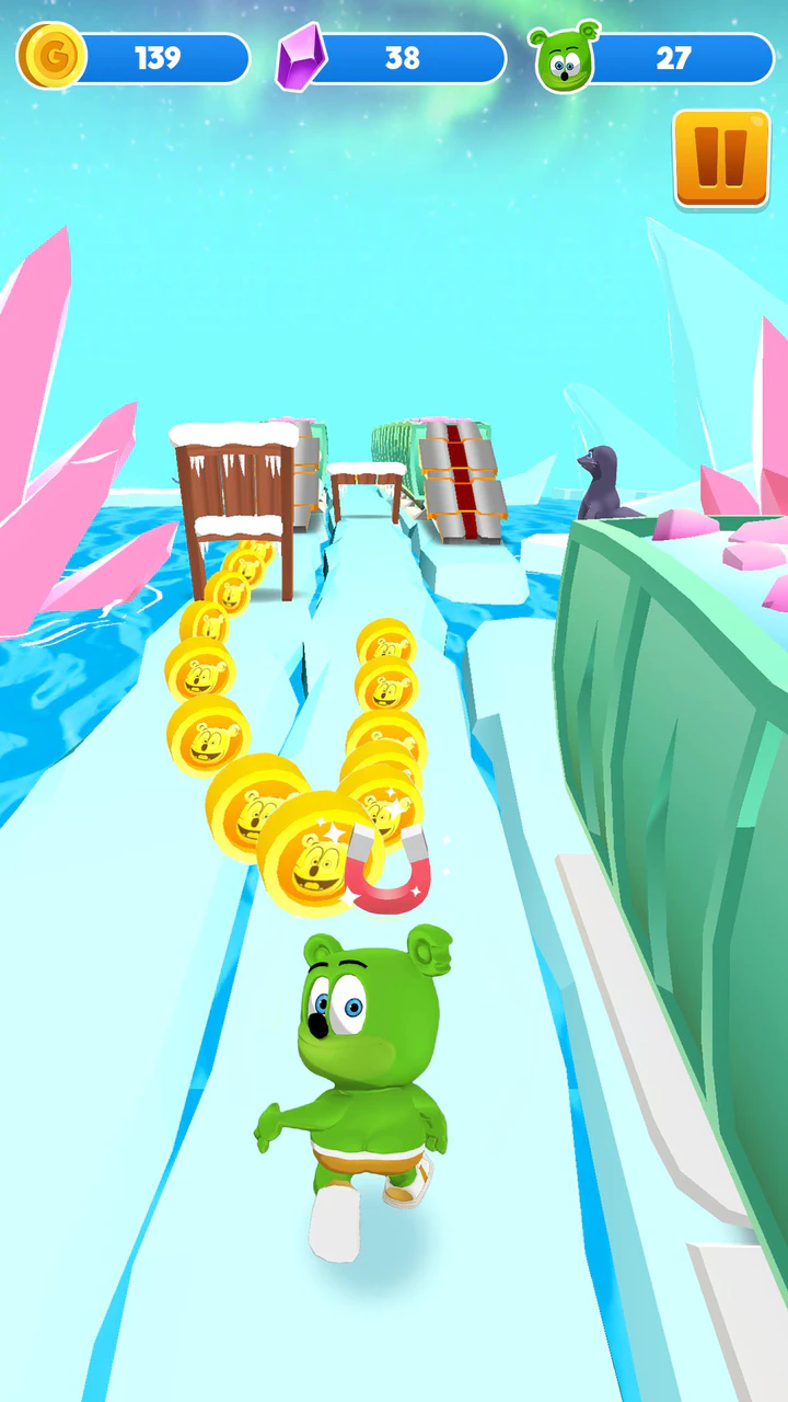 Скачать Gummy Bear Run-бесконечный бег APK v2.0.12 для Android