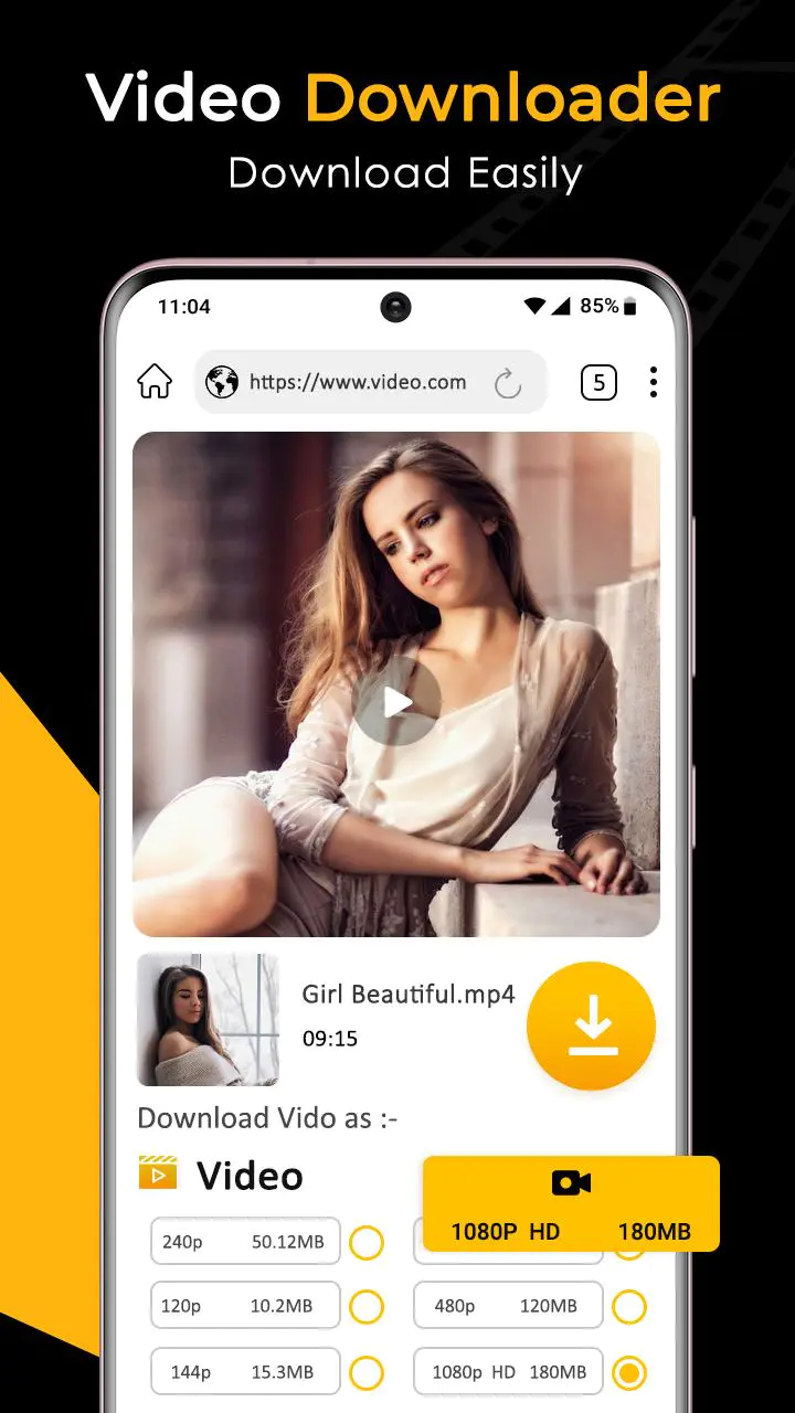 Download All Browser Video Downloader MOD APK v1.12 for Android