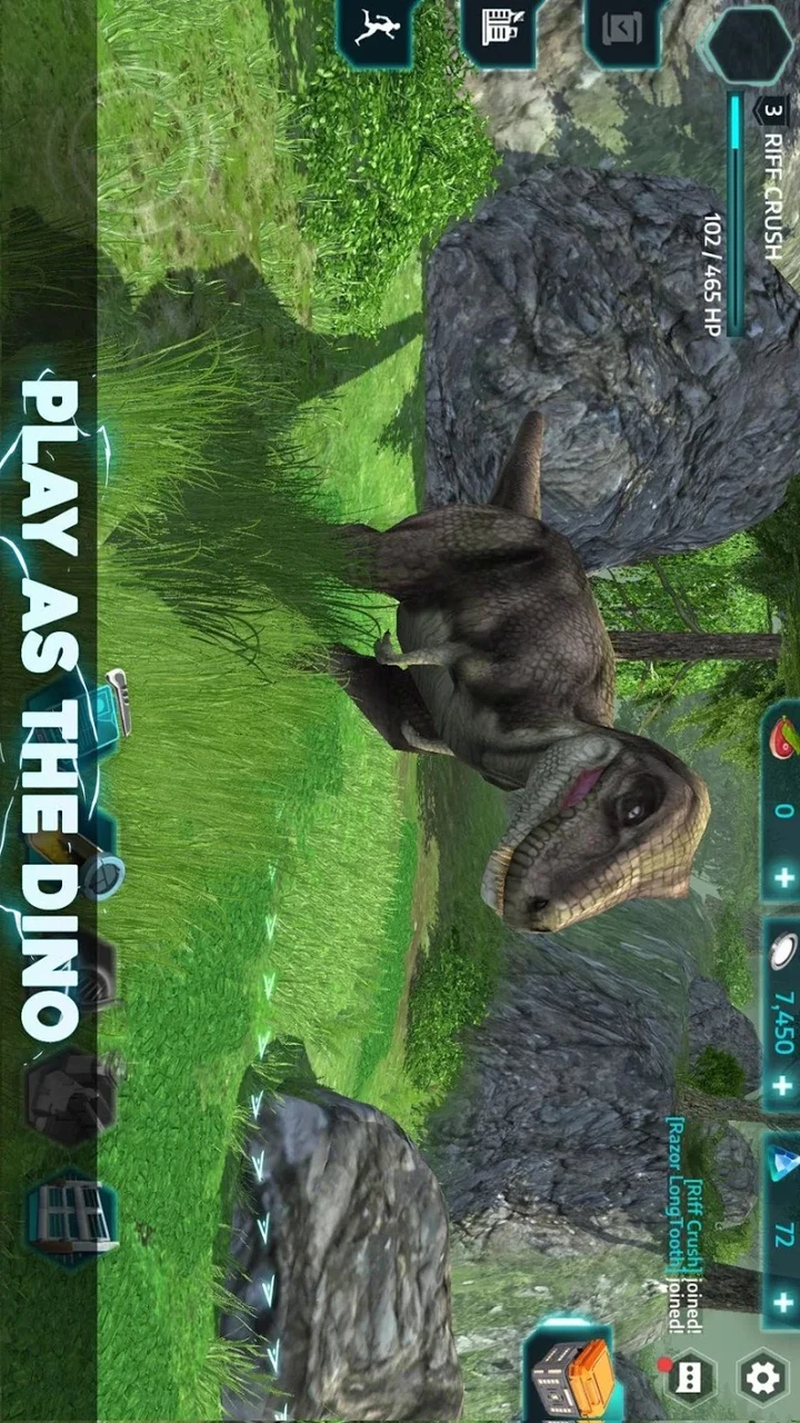 Скачать Dino Tamers Jurassic MMO MOD APK v2.06 (Высокий урон) для Android