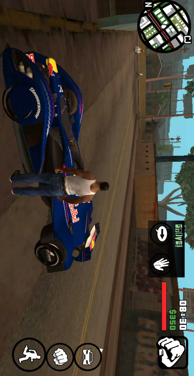 Скачать Grand Theft Auto: San Andreas MOD APK v1.09 (Призрачный гонщик) для  Android