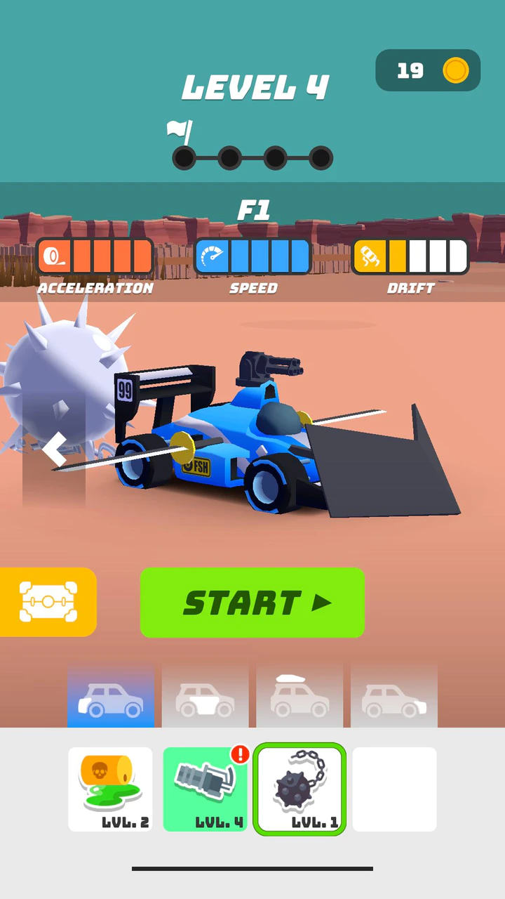 Скачать Fury Race – Zombie Drift APK v1.2 для Android