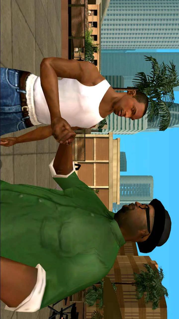 Скачать Grand Theft Auto: San Andreas MOD APK v2.00 (Мод меню) для Android