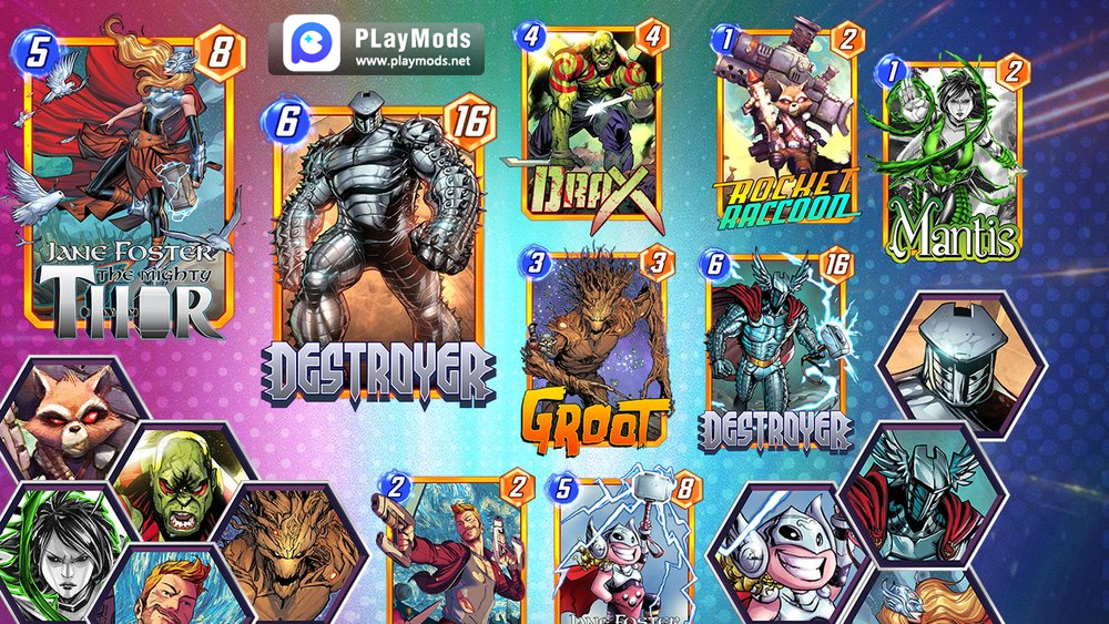 วิธีเล่น MARVEL SNAP Mod Apk | playmods.net