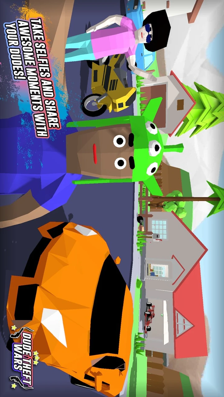 Скачать Dude Theft Wars MOD APK v0.87c (Против) для Android