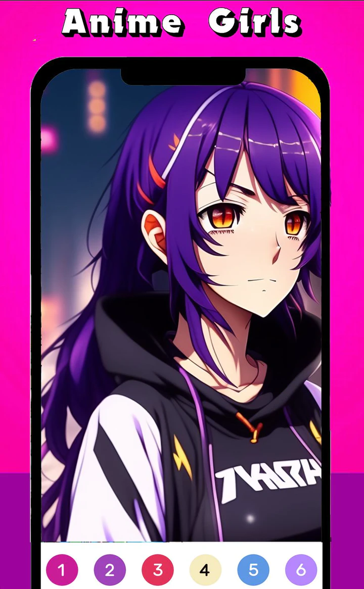 Скачать Anime Color by Number Paint APK v3.7 для Android