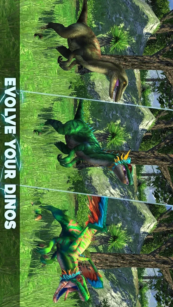 Скачать Dino Tamers Jurassic MMO MOD APK v2.06 (Высокий урон) для Android