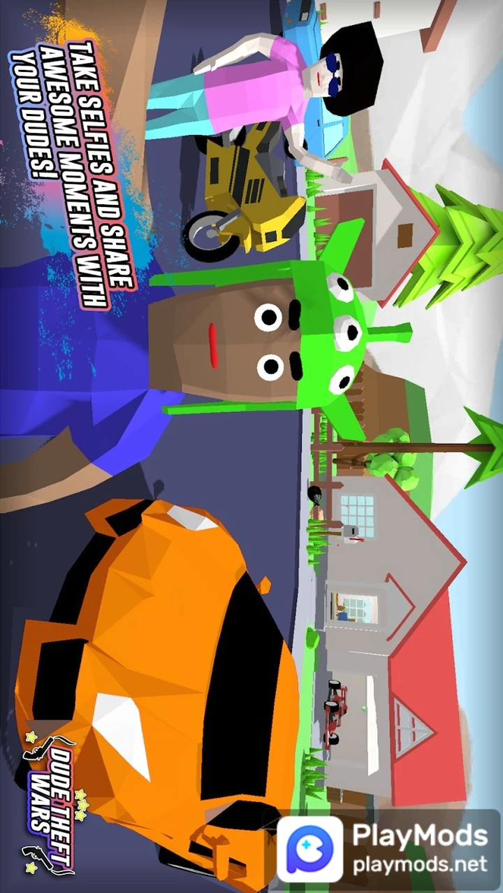 Скачать Dude Theft Wars MOD APK v0.9.0.9a (Мод меню) для Android