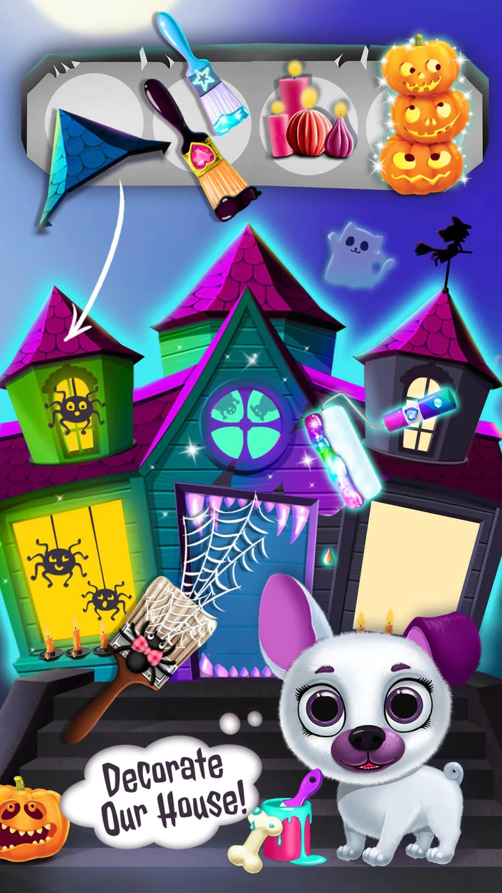 Скачать Kiki & Fifi Halloween Salon APK v5.0.11526 для Android