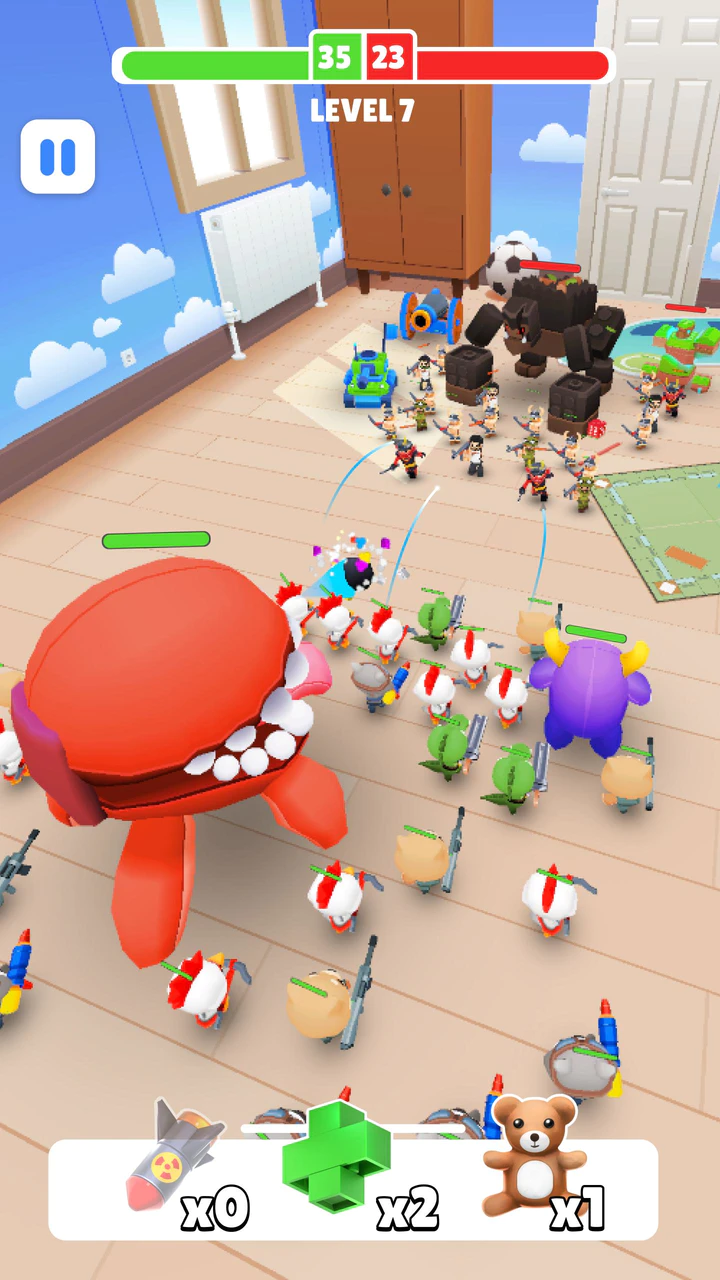 Скачать TOYS Rumble: Merge and Clash APK v1.16 для Android