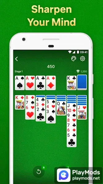 Solitaire Klondike Fish програмаас үнэгүй худалдаж авсан MOD AK