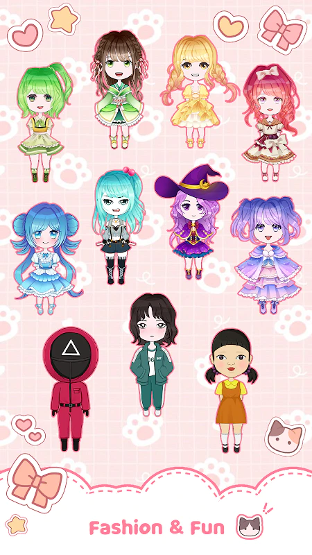 Juegos de best sale vestir chibis
