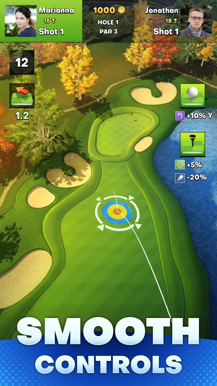 Скачать GOLF OPEN CUP - Clash & Battle MOD APK v1.3.12 для Android