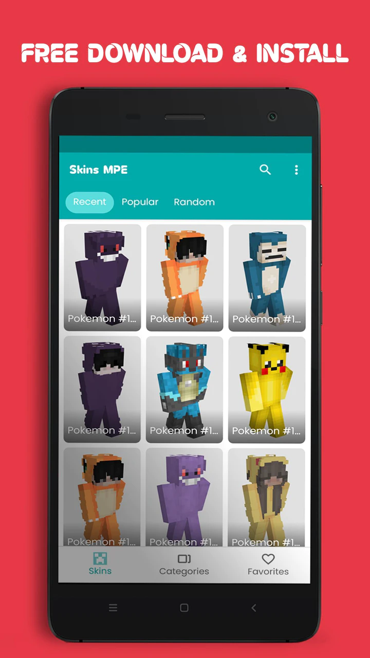 Download Anime - Skins for Minecraft PE MOD APK v1.4 for Android