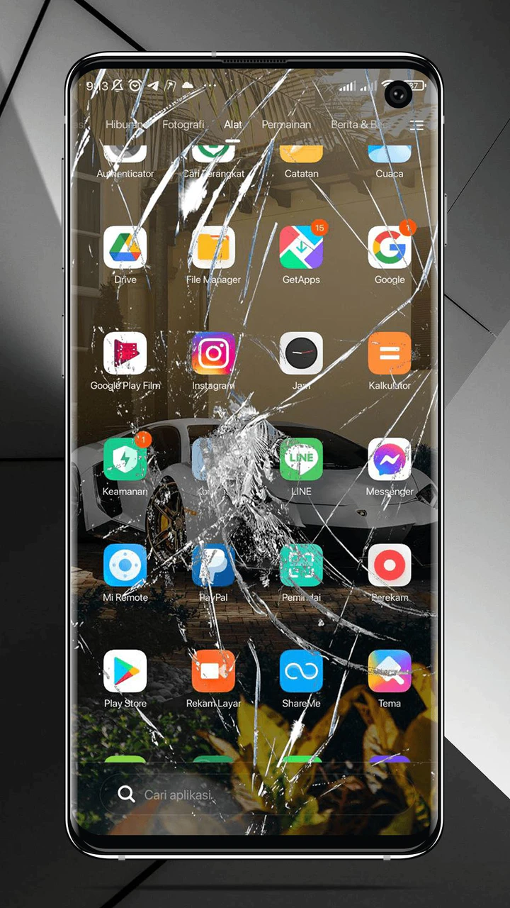 Broken Screen Prank Wallpaper Android Download for Free - LD SPACE