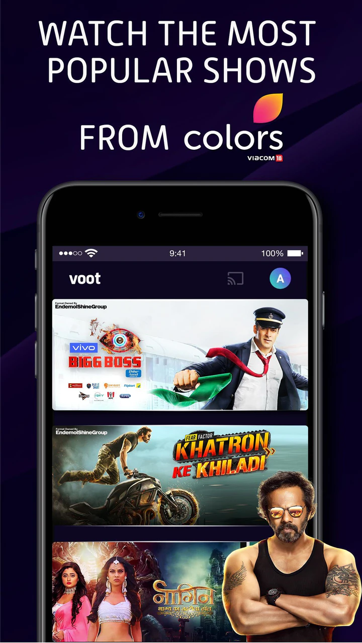 Download Voot TV Shows Movies Cartoons No Ads MOD APK v4.2.8 for