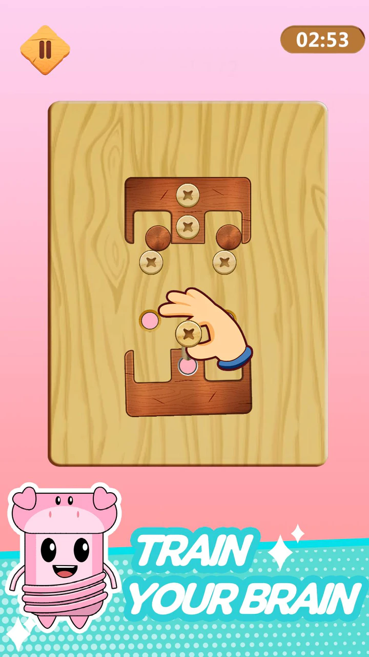 Скачать Wood Nuts & Bolts Puzzle APK v6.7 для Android