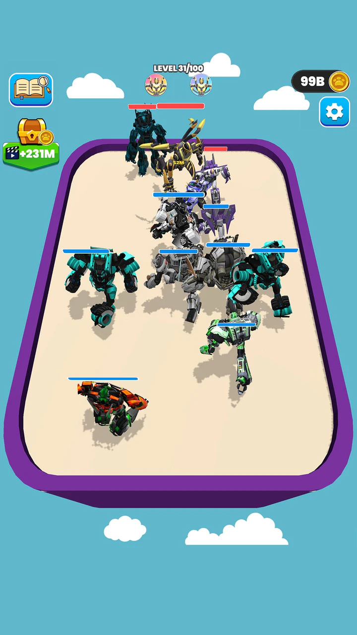 Скачать Merge Master: Robot Action Car APK v1 для Android