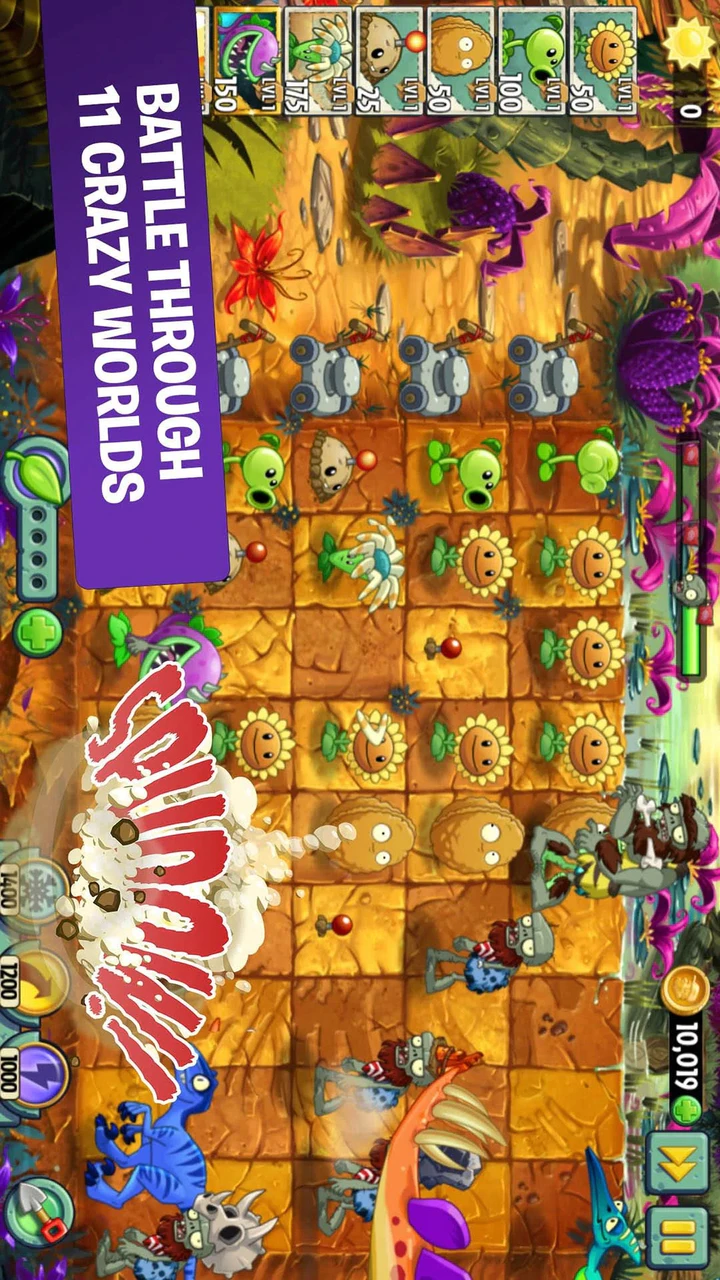 Скачать Plants vs. Zombies™ 2 MOD APK v11.4.1 (Бесконечные деньги) для  Android