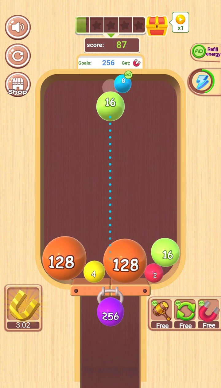 Скачать 2048 Ball Buster APK v1.0.1 для Android