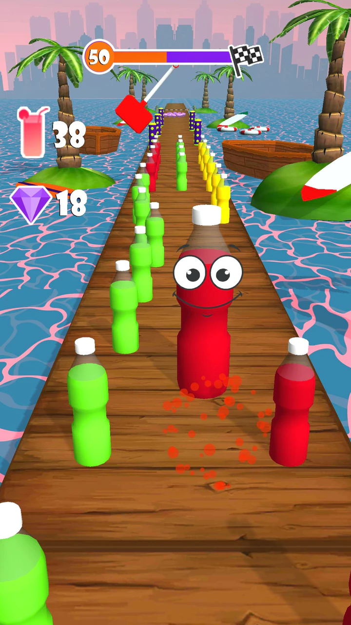 Скачать Fun Juice Run 3D Games APK v3.8 для Android