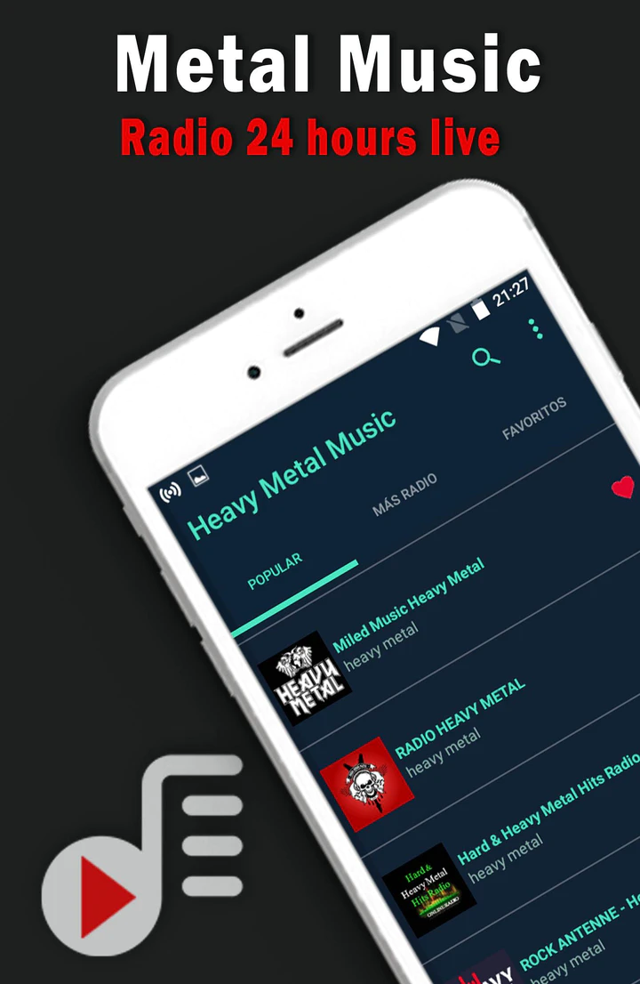 Скачать хэви-метал музыка MOD APK v1.1.8 для Android