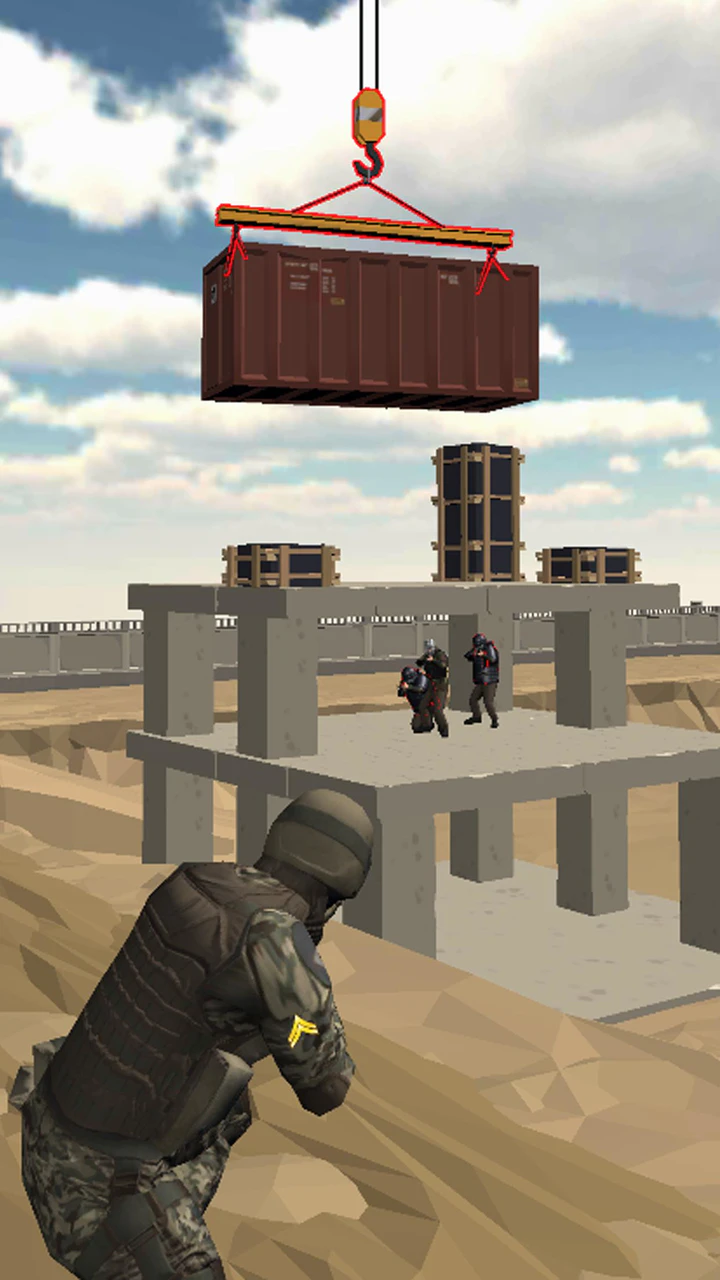 Скачать Sniper Attack 3D: Shooting War MOD APK v1.3.12 для Android